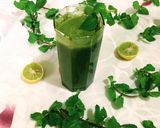 A picture of step 3 of Mint Lemonade.