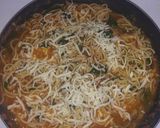 Foto del paso 4 de la receta: Tallarines con hongos y espinaca