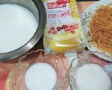 A picture of step 1 of Custard Saviyan.
