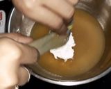 A picture of step 5 of Thandai Orange Mousee....no Gelatin.
