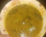 A picture of step 5 of Methi palak daal.
