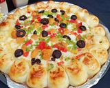 A picture of step 6 of Cheesy Bites Chicken Tikka Pizza 🍕🧀🍕🧀🍕.