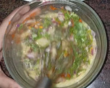 பட்டர் பிரெட் ஆம்லெட் ரெசிபி ஸ்டேப் 2 புகைப்படம்