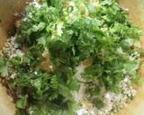 A picture of step 3 of Sprout kabab.