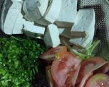 Hình bước làm 1 của món Đậu xốt cà chua chay