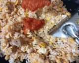 Foto langkah ke 2 dari resep Nasi Goreng Telur Orak Arik.