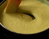 A picture of step 2 of Gujrati special khandvi.