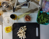 Foto del paso 6 de la receta: Ensalada de espinacas con tocino