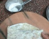 A picture of step 11 of Maggi noodles vegetables spring roll.
