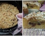 Foto del passaggio 4 della ricetta Crostata sbriciolata con ripieno strudel