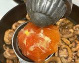 A picture of step 2 of Mushroom pepper fry.