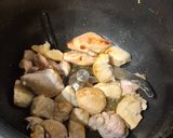 Une image de l'étape 1 de Médaillon de poulet au fromage au Cookeo infinity.