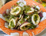 Foto langkah ke 5 dari resep Cumi Cabe Ijo.