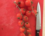 A picture of step 4 of Courgette, Onion and Tomato Stir Fry.