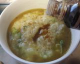 Foto langkah ke 4 dari resep Bubur ayam praktis kuah indofood.