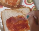 A picture of step 2 of Paneer sandwich.