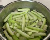 Hình bước làm 4 của món Canh bầu nấu thịt băm [Eat clean - Lose weight]