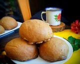 Foto langkah ke 10 dari resep ×× Mexican Coffee Bun/ Roti Boy.