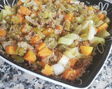 Foto del paso 4 de la receta: Quinoa con verduras al vapor