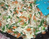 A picture of step 3 of Chinese Roll.