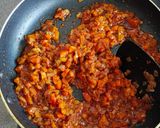 A picture of step 4 of Paneer cheese ghotala.