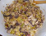 Foto del paso 9 de la receta Galette de setas shiitake, puerro y gorgonzola