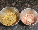 A picture of step 3 of Wai wai chaat.