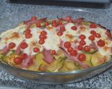 Foto del paso 10 de la receta: Tarta de verduras con harina integral
