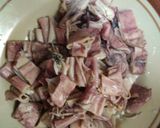 Foto langkah ke 1 dari resep Cumi Asin Pete.