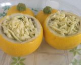 Foto del paso 3 de la receta: Zapallitos Rellenos con Hongos y bechamel !!