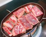 A picture of step 1 of Sizzling Beef.