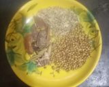 A picture of step 1 of Pataka chicken.