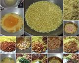 A picture of step 3 of Chiura / chiuda with dry fruits.