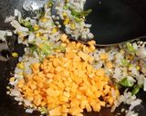 A picture of step 5 of Vegetable Rava Upma.