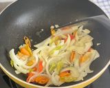 Foto langkah ke 2 dari resep Oseng udang buncis simple.
