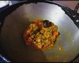 A picture of step 3 of Echor er Torkari or Echor er Dalna (Kathal ki Sabzi).