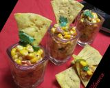 A picture of step 10 of Corn chat shots with Nachos.