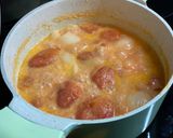 Foto del paso 2 de la receta Sopa calentita y picante de tomate, jengibre y coco