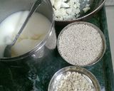 A picture of step 1 of White Til Chikki.