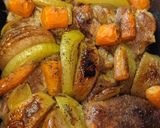 Tepsis sült lapocka recept fázis 4 fotója