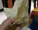 Foto langkah ke 12 dari resep Kulit tortila / Flour tortila/ roti pita/ kulit kebab Italy.