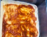 A picture of step 3 of Roasted meaty pizza.