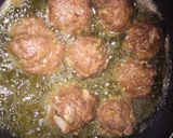 A picture of step 2 of Meatball stew.