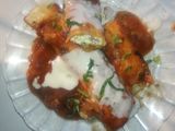 Canelones con crepes
