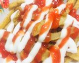 Foto langkah ke 4 dari resep French fries mayo.