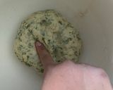 Foto langkah ke 3 dari resep Peynirli Otlu Poğaca (Roti gurih ala Türki).