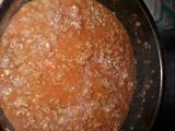 Ñoquis especiados con salsa tipo boloñesa