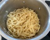 A picture of step 1 of Carbonara Pasta with Grilled Lamb Ribs.