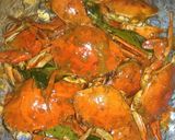 Foto langkah ke 4 dari resep Kepiting saus Rendang.
