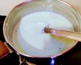 A picture of step 2 of Sabudana Kheer.